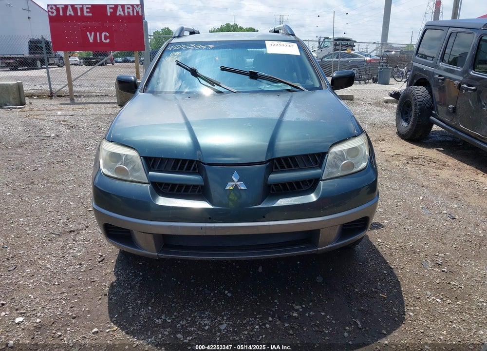 2005 MITSUBISHI OUTLANDER LS VIN: JA4LZ31F55U027499