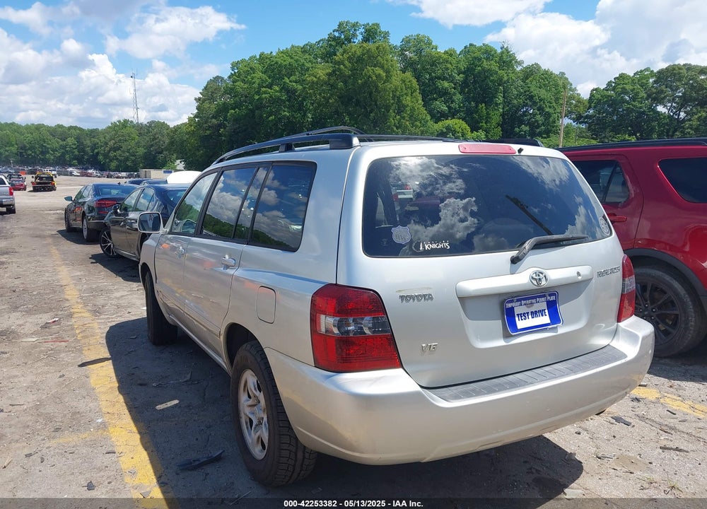 2007 TOYOTA HIGHLANDER VIN: JTEDP21A370134927