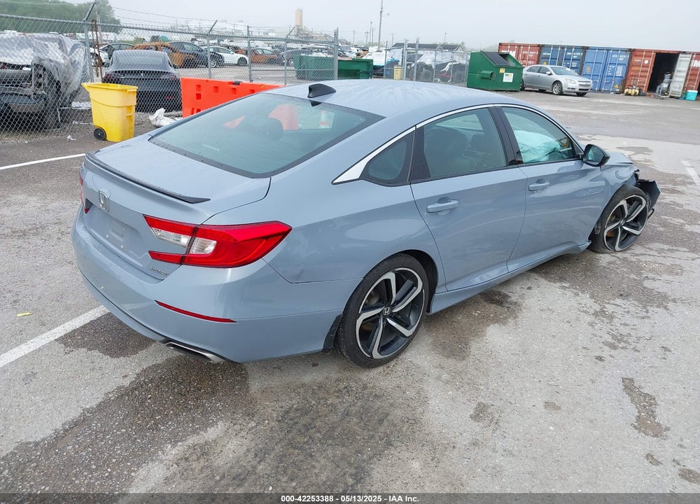 2022 HONDA ACCORD SPORT VIN: 1HGCV1F34NA064552