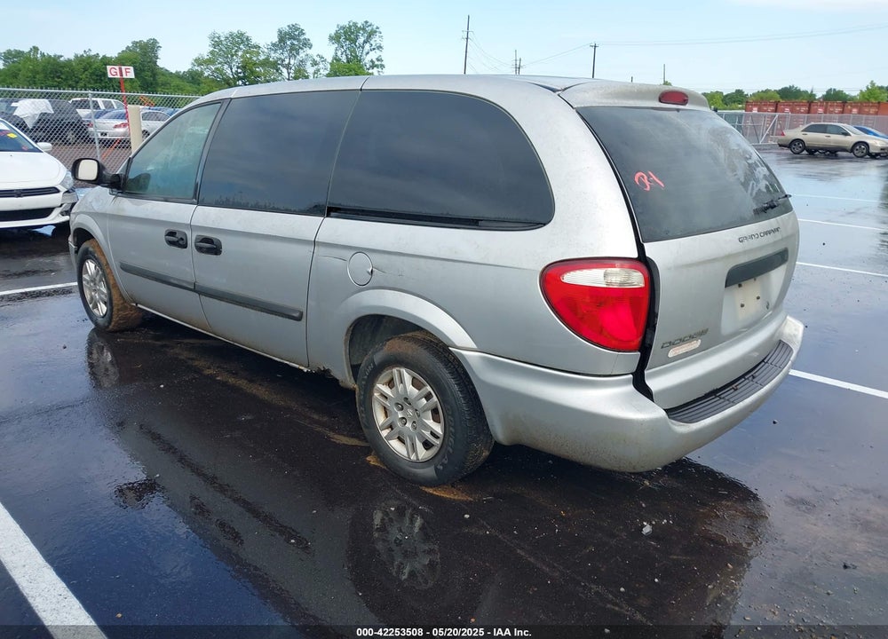 2007 DODGE GRAND CARAVAN VIN: 1D4GP24R97B100680