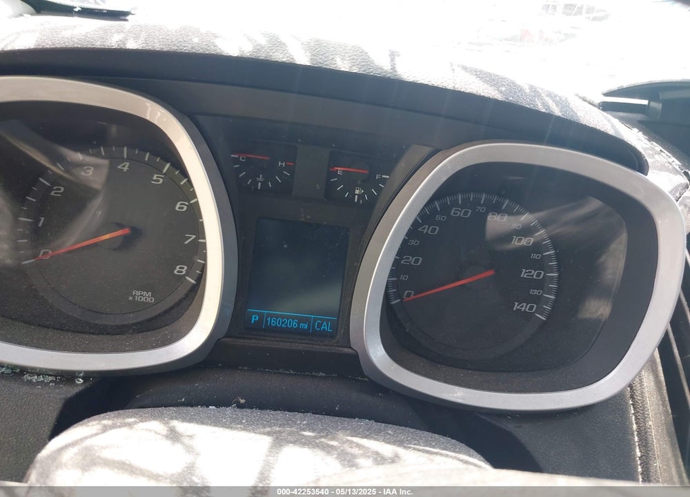 2013 CHEVROLET EQUINOX VIN: 2GNALBEKXD1247125