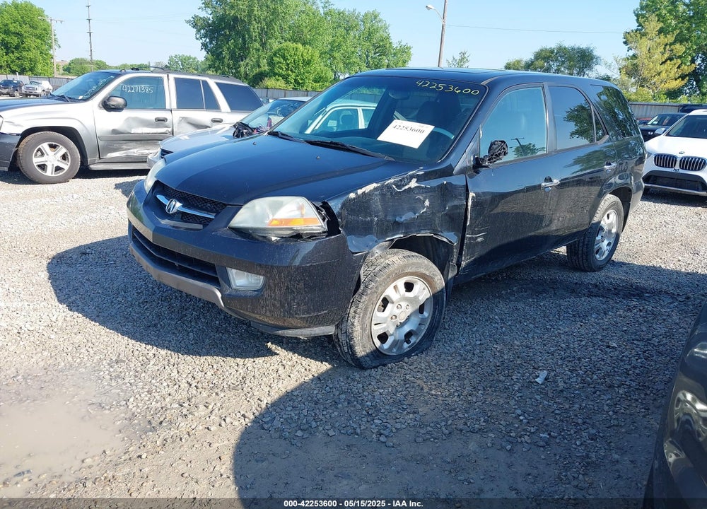2001 ACURA MDX VIN: 2HNYD18221H524857