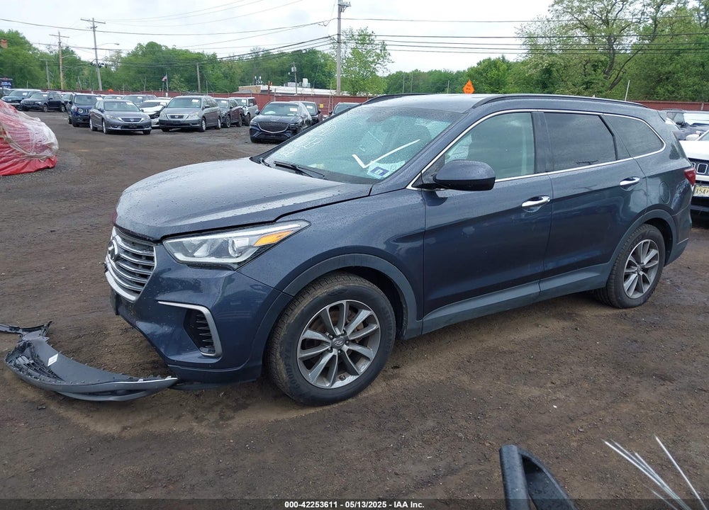 2017 HYUNDAI SANTA FE VIN: KM8SM4HF8HU167087
