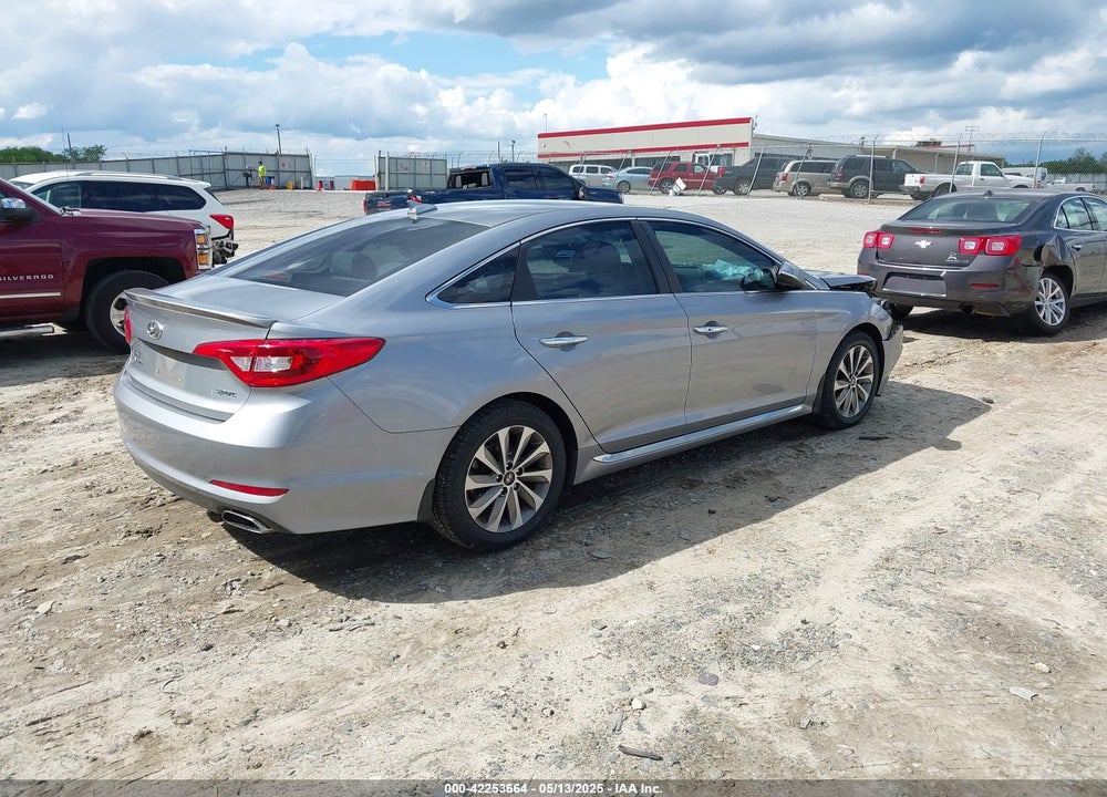2017 HYUNDAI SONATA VIN: 5NPE34AF6HH438222