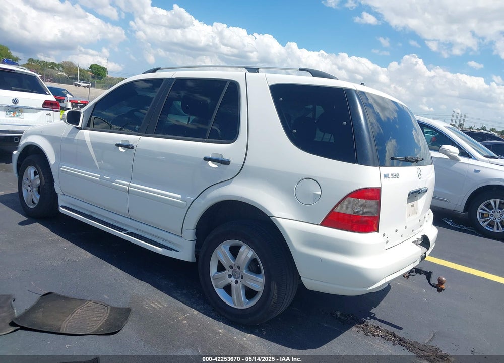 2005 MERCEDES-BENZ ML 350 4MATIC VIN: 4JGAB57E95A566653