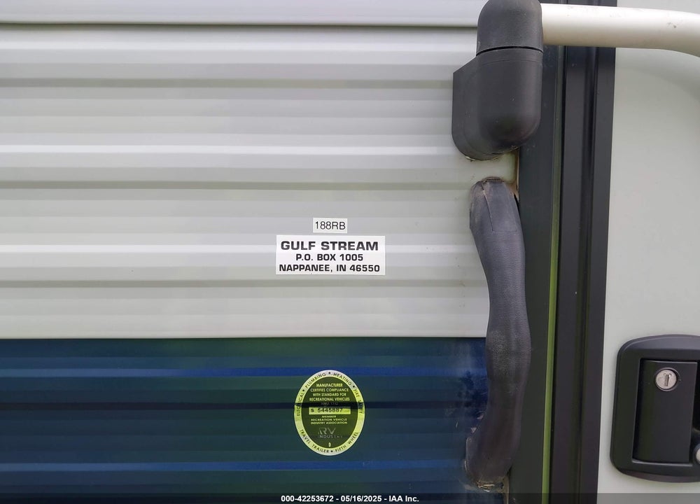 2020 GULFSTREAM FIFTH WHEEL VIN: 1NL1G2111L1137122