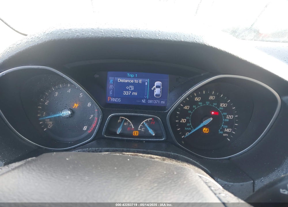 2013 FORD FOCUS VIN: 1FADP3F28DL259224