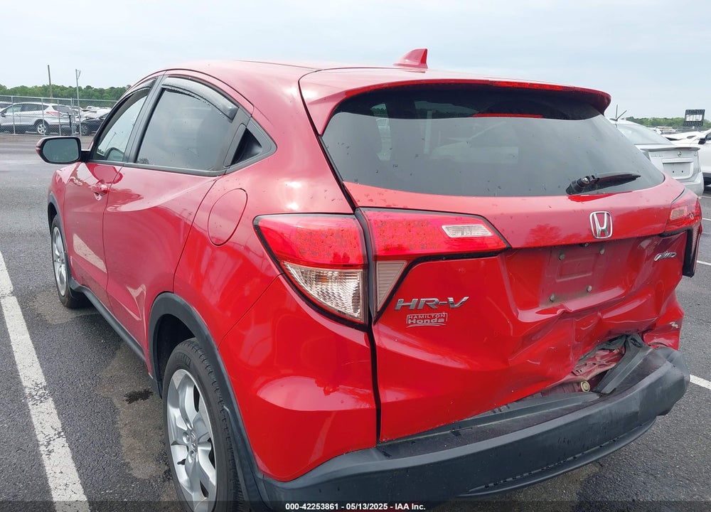2016 HONDA HR-V VIN: 3CZRU6H55GM727943