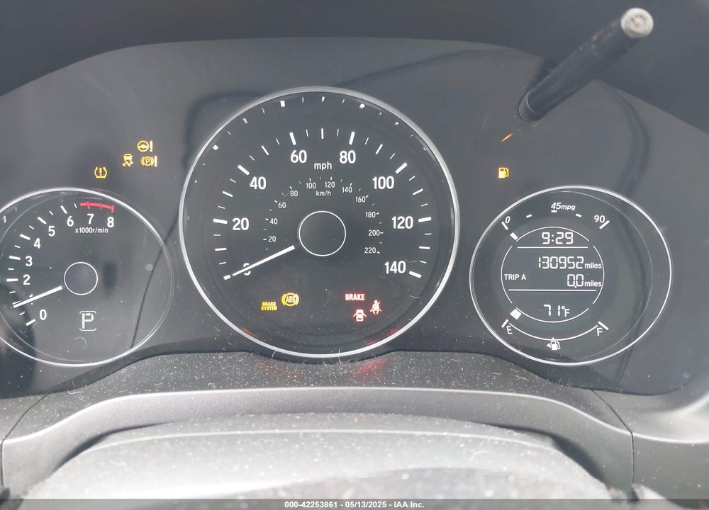 2016 HONDA HR-V VIN: 3CZRU6H55GM727943