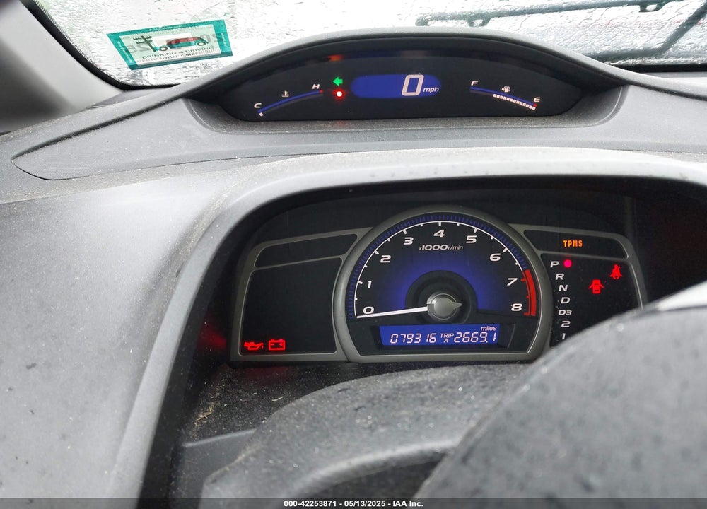 2010 HONDA CIVIC VIN: 2HGFA1F61AH537113
