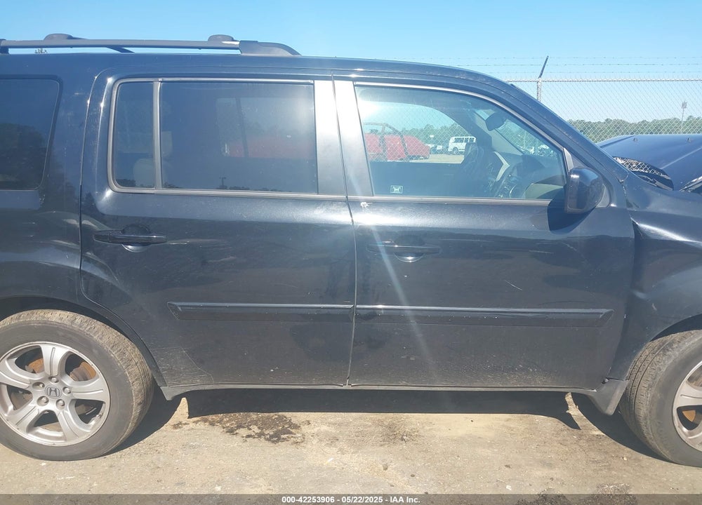 2012 HONDA PILOT VIN: 5FNYF4H59CB012436