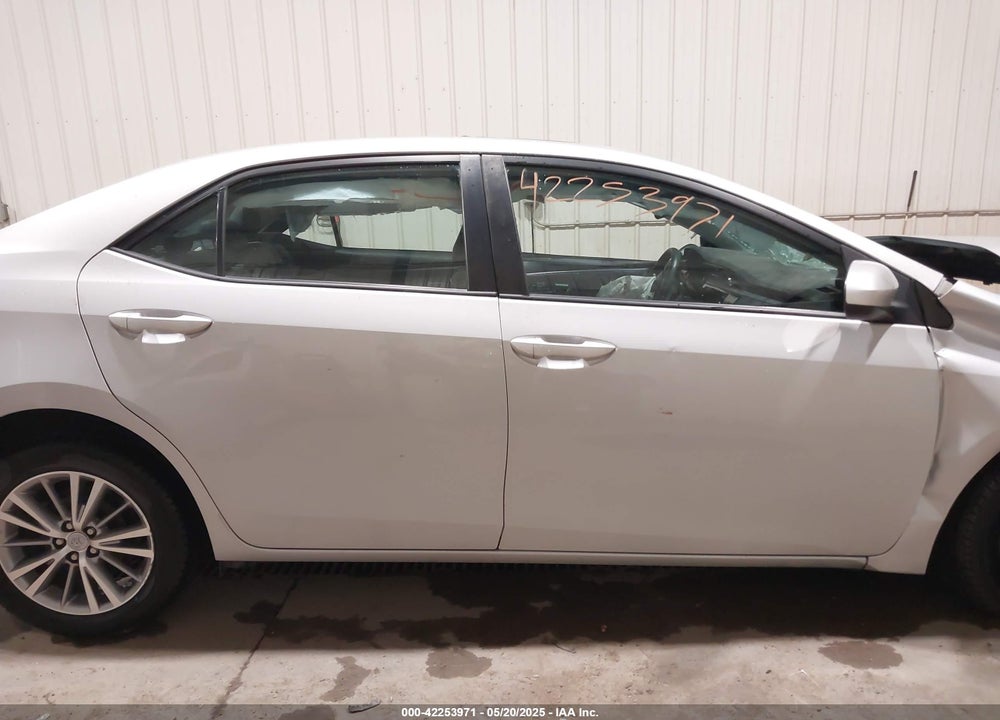 2015 TOYOTA COROLLA VIN: 2T1BURHE1FC267342
