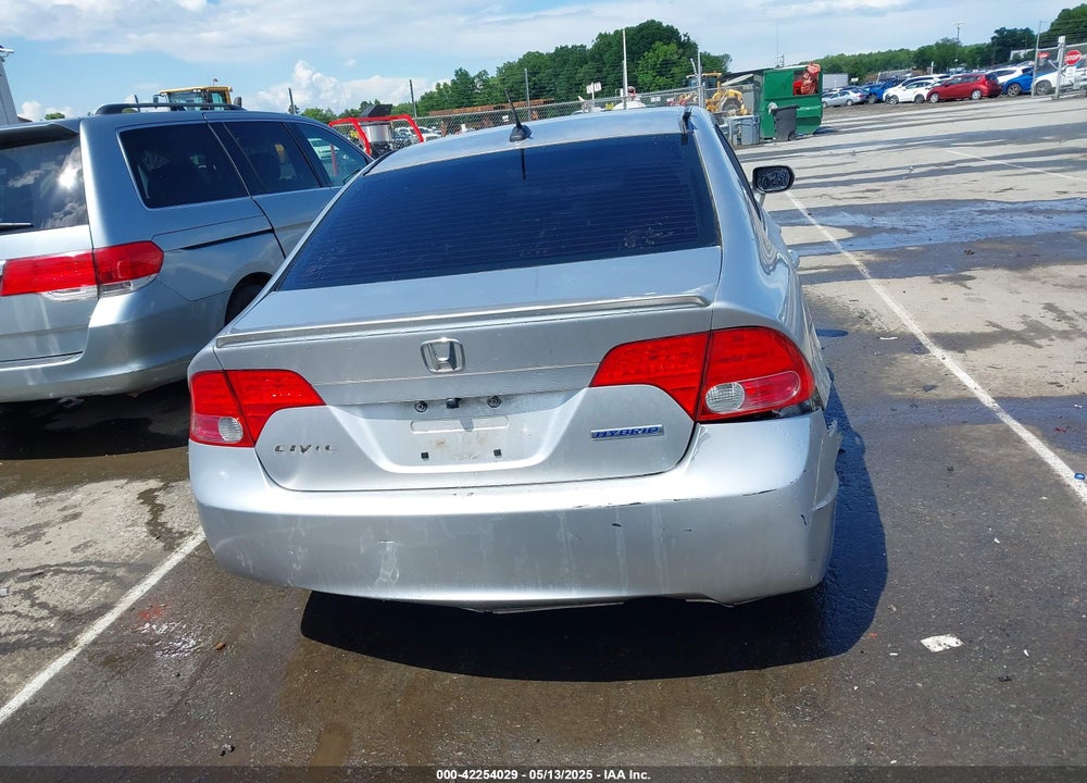 2008 HONDA CIVIC HYBRID VIN: JHMFA36228S015678