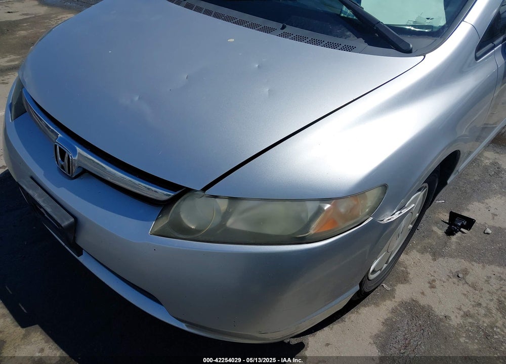 2008 HONDA CIVIC HYBRID VIN: JHMFA36228S015678