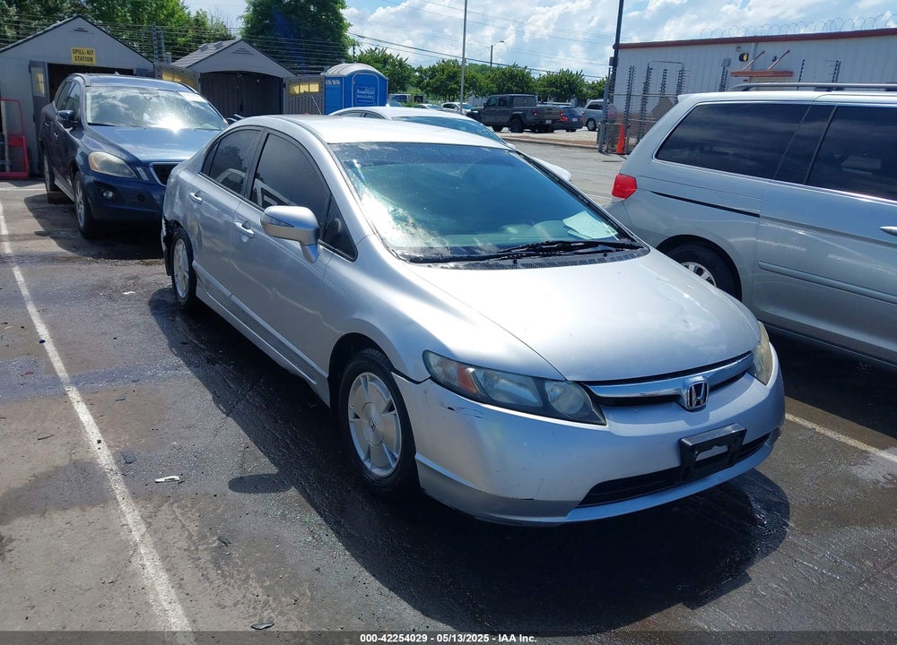 2008 HONDA CIVIC HYBRID VIN: JHMFA36228S015678