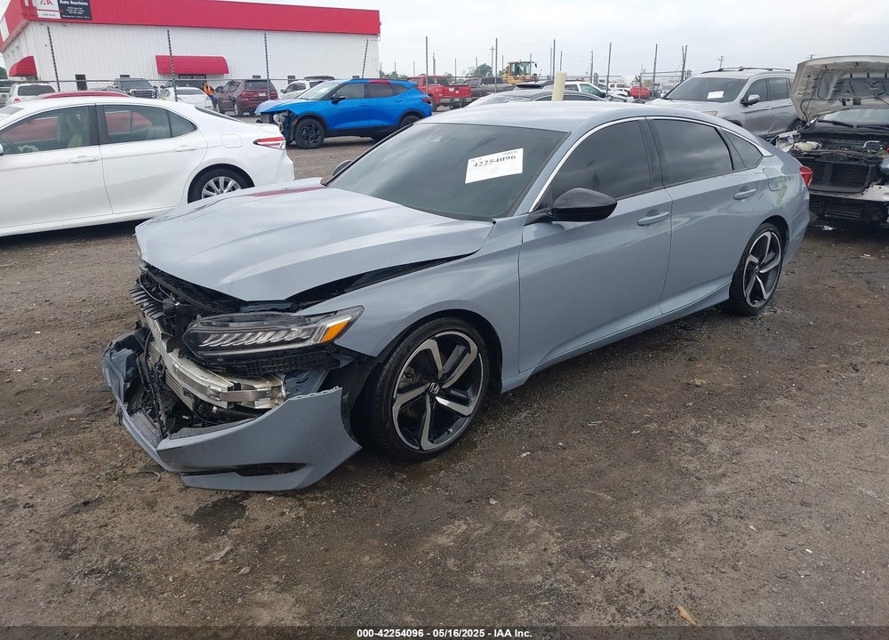 2022 HONDA ACCORD VIN: 1HGCV1F31NA093779