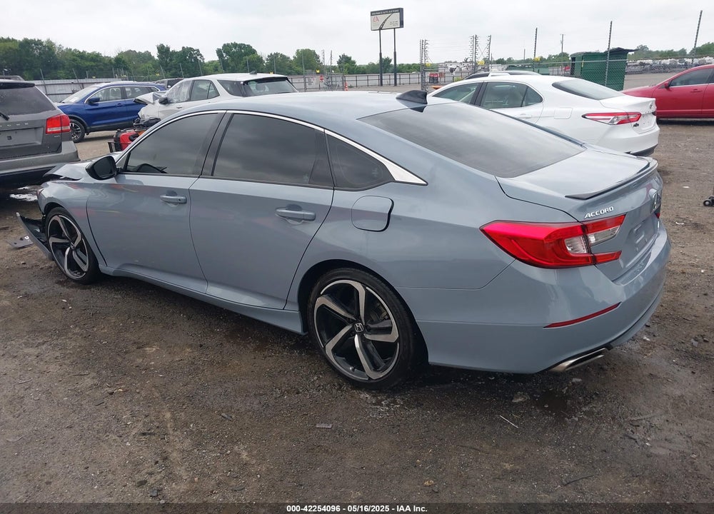 2022 HONDA ACCORD VIN: 1HGCV1F31NA093779
