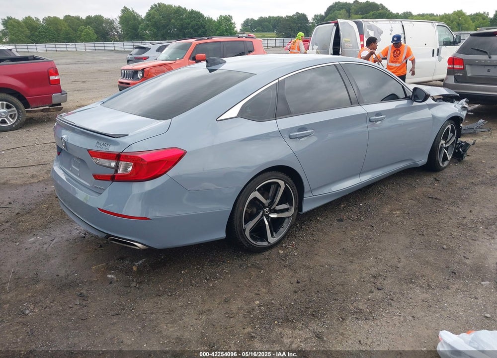 2022 HONDA ACCORD VIN: 1HGCV1F31NA093779