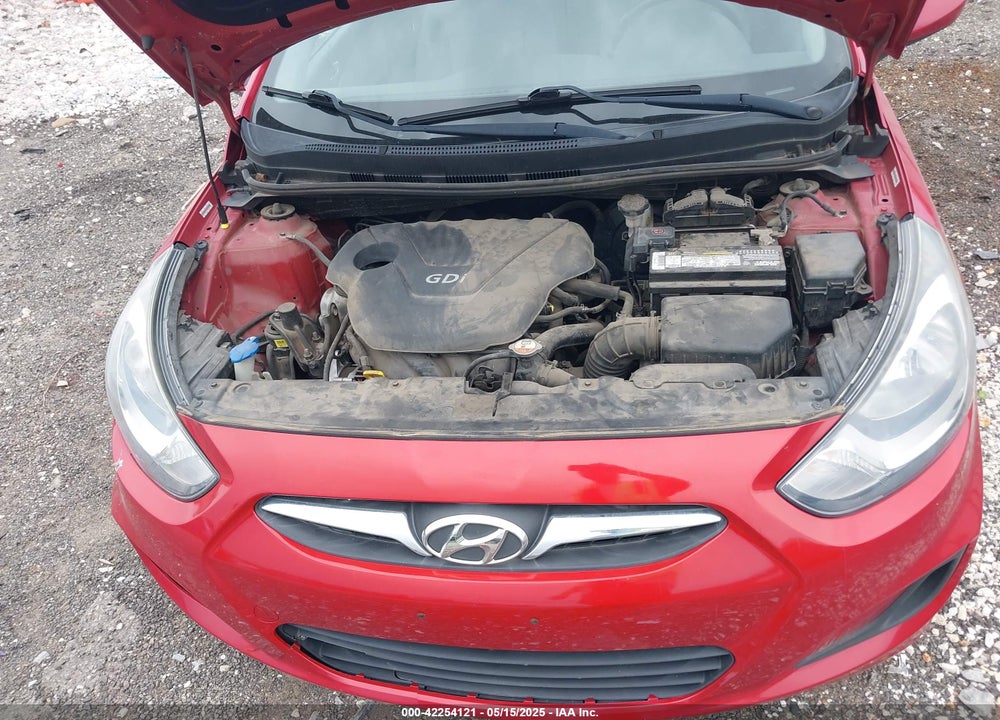 2014 HYUNDAI ACCENT GS VIN: KMHCT5AE7EU164739