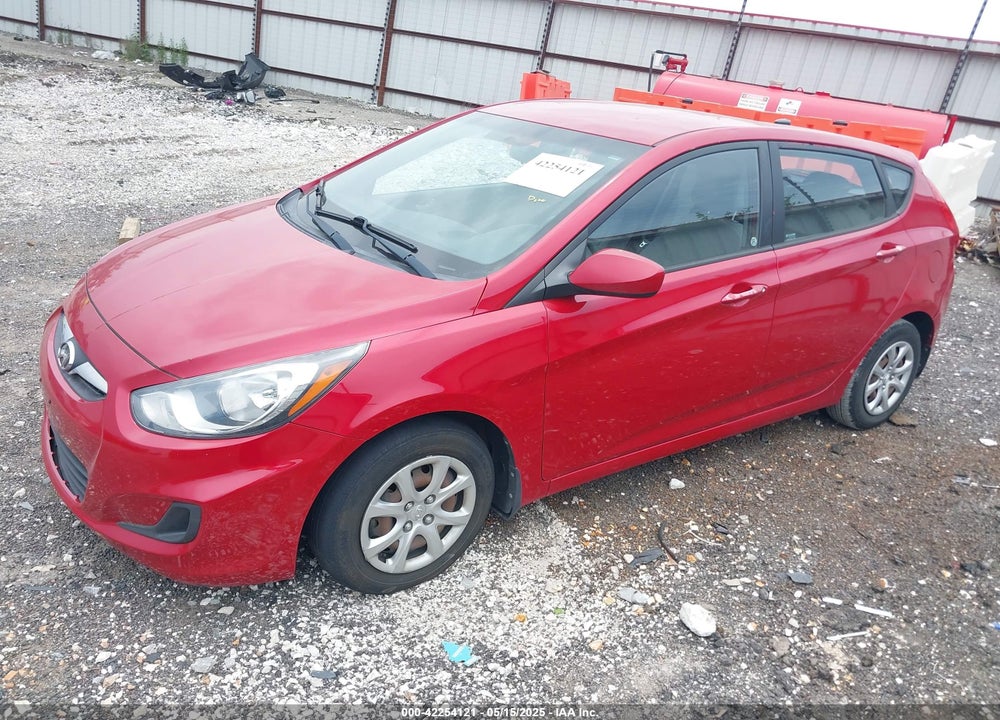 2014 HYUNDAI ACCENT GS VIN: KMHCT5AE7EU164739