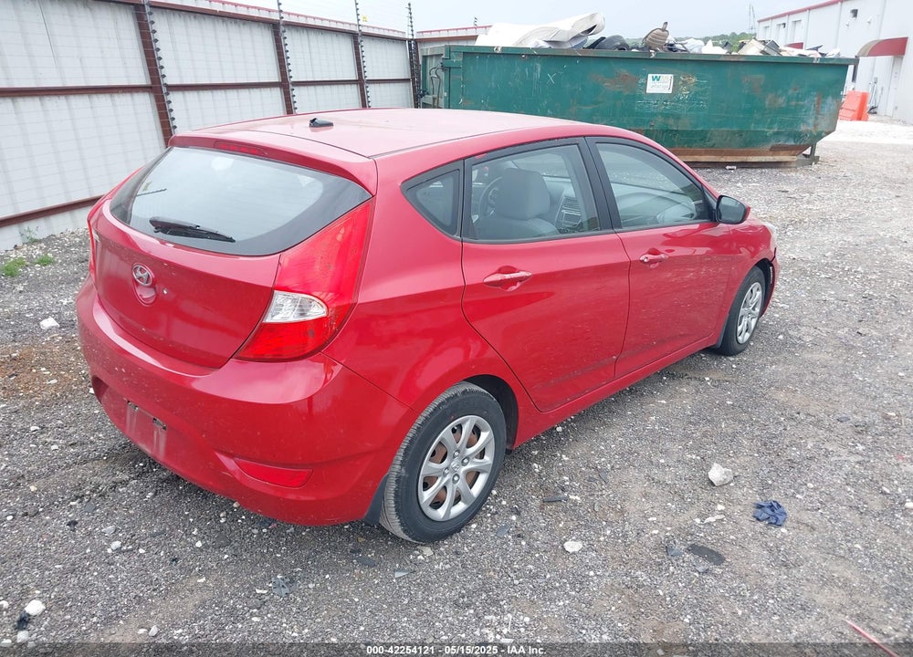 2014 HYUNDAI ACCENT GS VIN: KMHCT5AE7EU164739