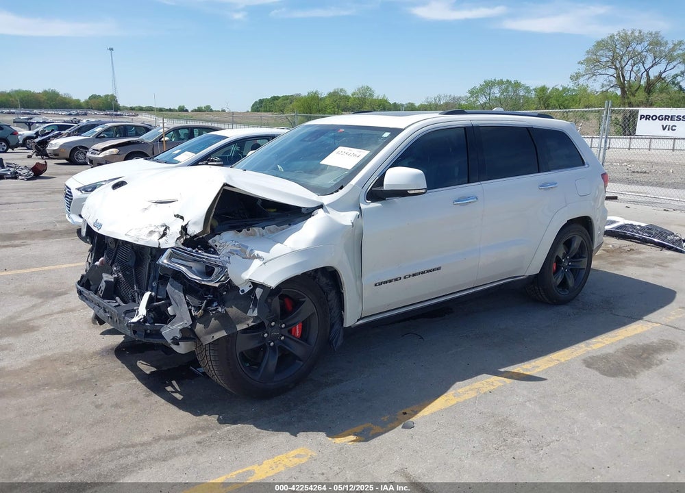 2017 JEEP GRAND CHEROKEE SUMMIT 4X4 VIN: 1C4RJFJT1HC772405