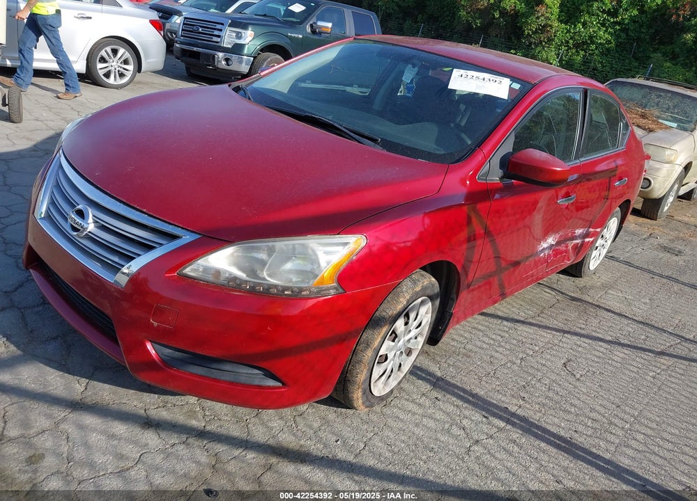 2013 NISSAN SENTRA S VIN: 3N1AB7AP5DL770211