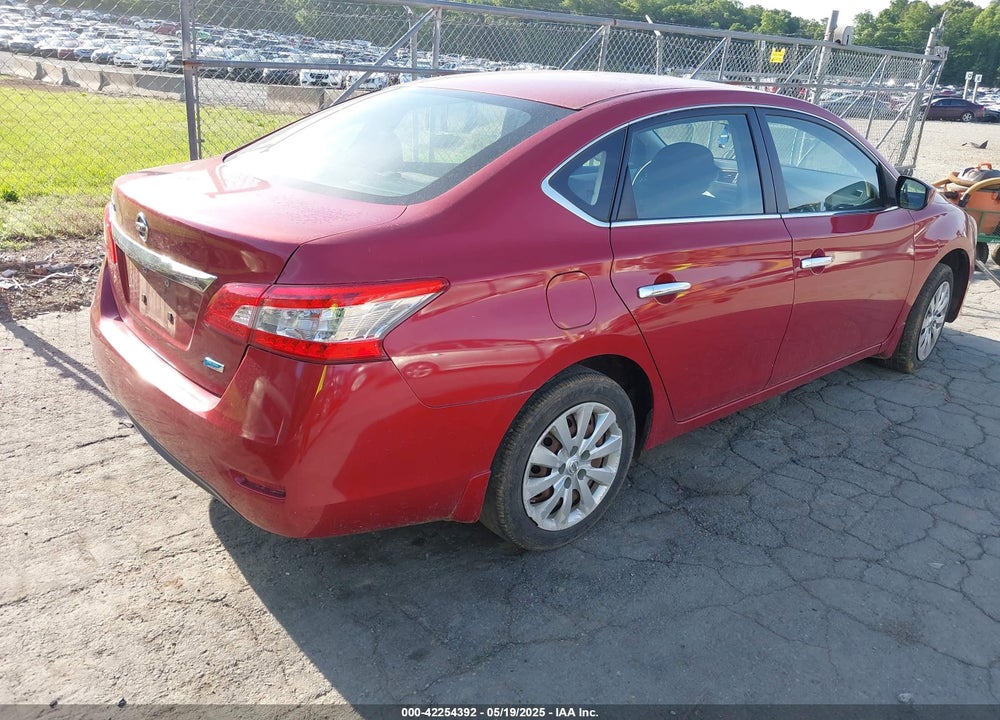 2013 NISSAN SENTRA S VIN: 3N1AB7AP5DL770211