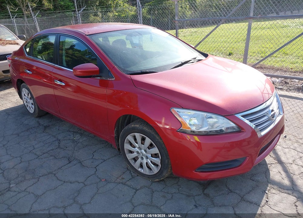 2013 NISSAN SENTRA S VIN: 3N1AB7AP5DL770211