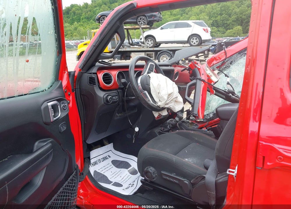 2021 JEEP WRANGLER UNLIMITED VIN: 1C4HJXFGXMW688248