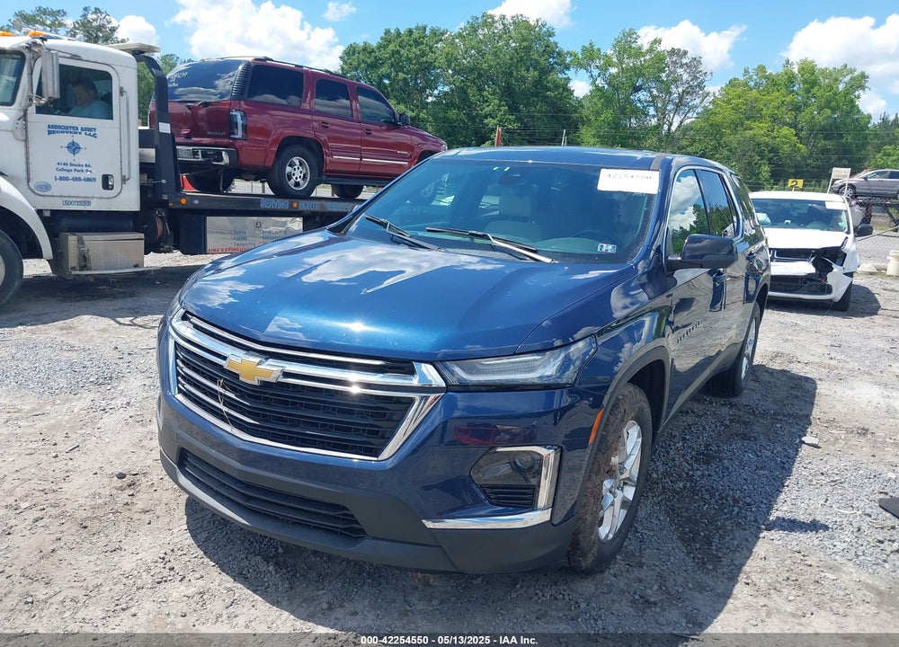 2022 CHEVROLET TRAVERSE AWD LS VIN: 1GNEVFKW5NJ100986