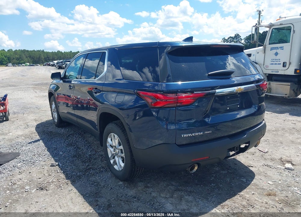 2022 CHEVROLET TRAVERSE AWD LS VIN: 1GNEVFKW5NJ100986