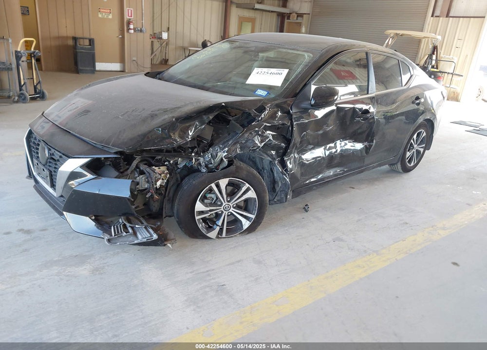 2022 NISSAN SENTRA SV XTRONIC CVT VIN: 3N1AB8CV2NY236511