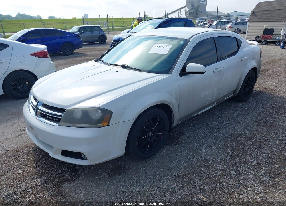 2011 DODGE AVENGER MAINSTREET VIN: 1B3BD1FG2BN508517