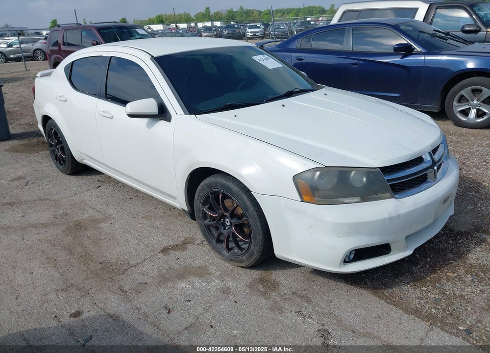2011 DODGE AVENGER MAINSTREET VIN: 1B3BD1FG2BN508517