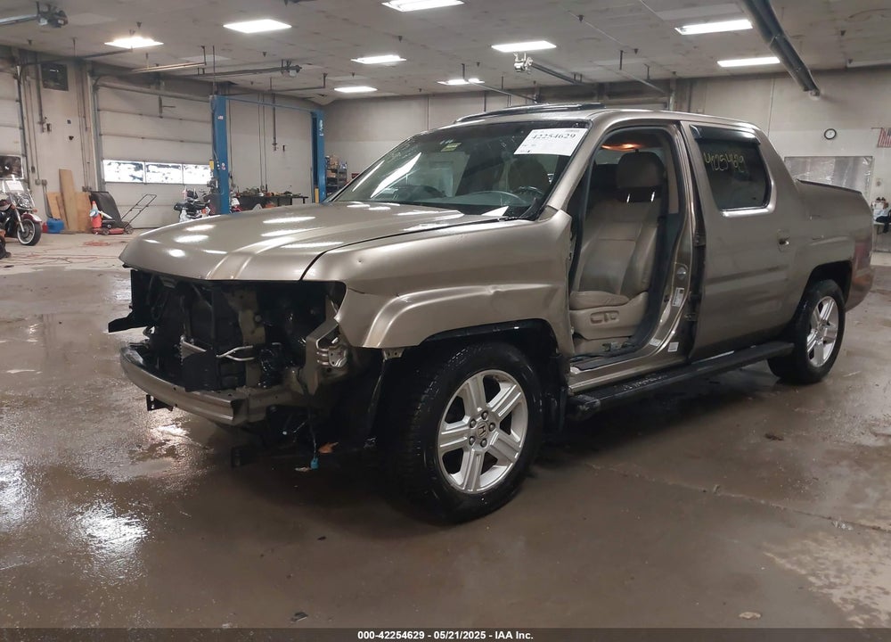 2010 HONDA RIDGELINE RTL VIN: 5FPYK1F59AB012955