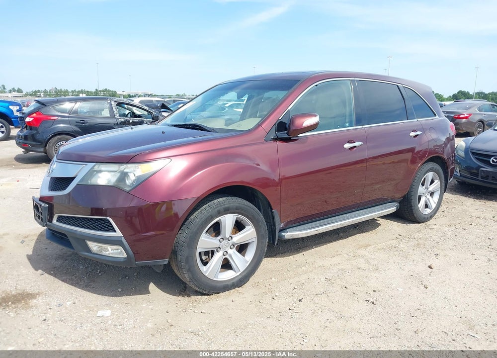 2012 ACURA MDX TECHNOLOGY PACKAGE VIN: 2HNYD2H39CH537252