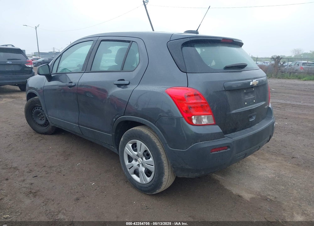 2016 CHEVROLET TRAX VIN: 3GNCJKSB8GL276127