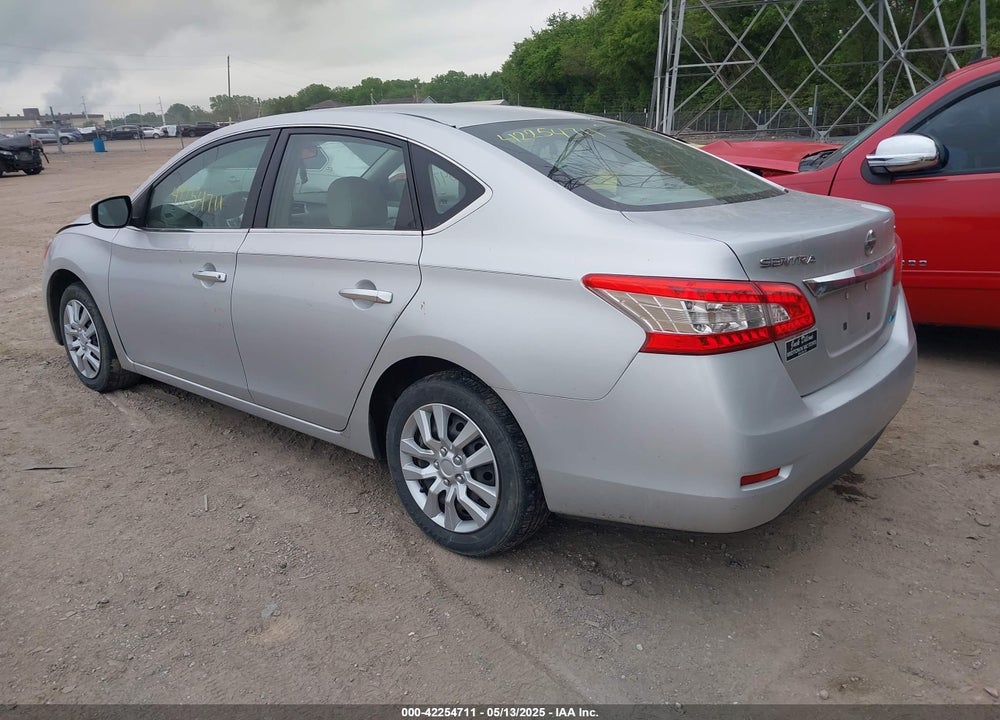 2013 NISSAN SENTRA VIN: 3N1AB7AP0DL747192