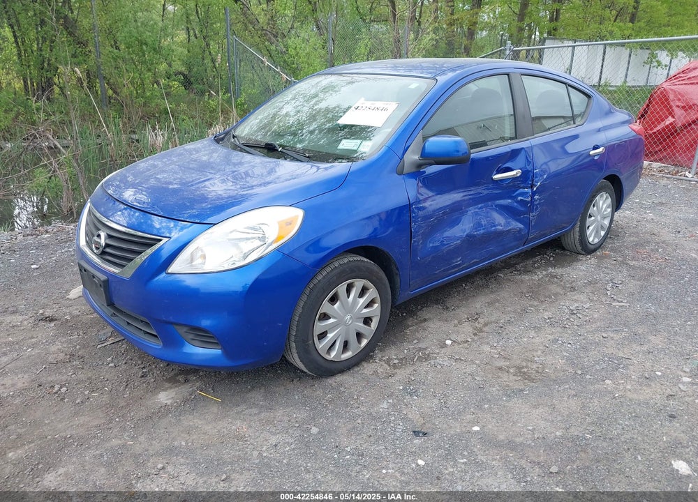 2012 NISSAN VERSA VIN: 3N1CN7AP9CL848200
