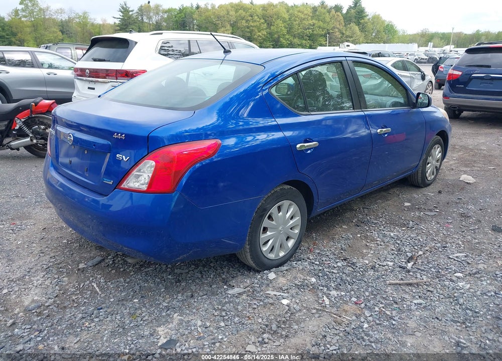 2012 NISSAN VERSA VIN: 3N1CN7AP9CL848200