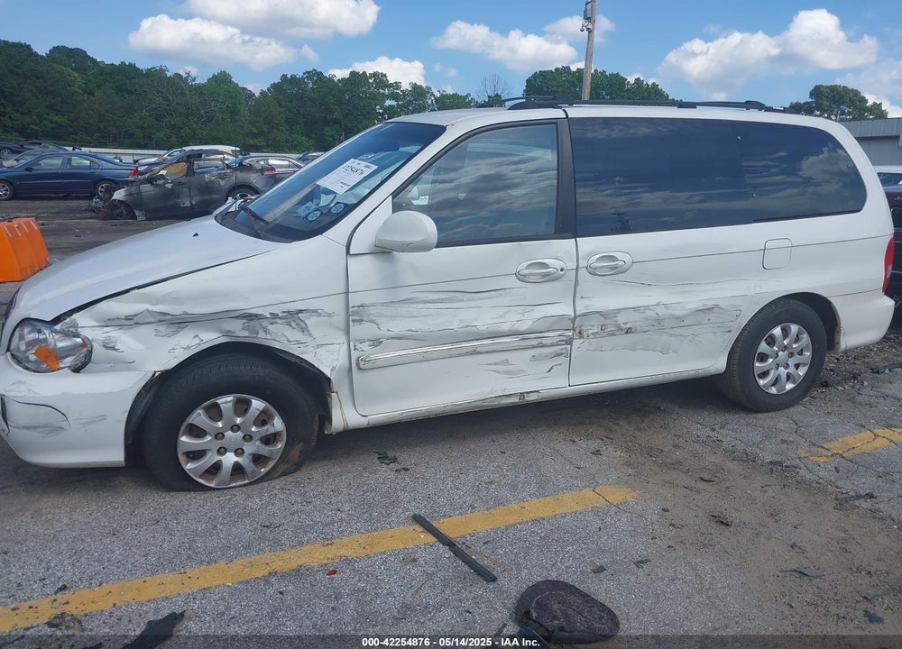 2005 KIA SEDONA VIN: KNDUP132X56727523