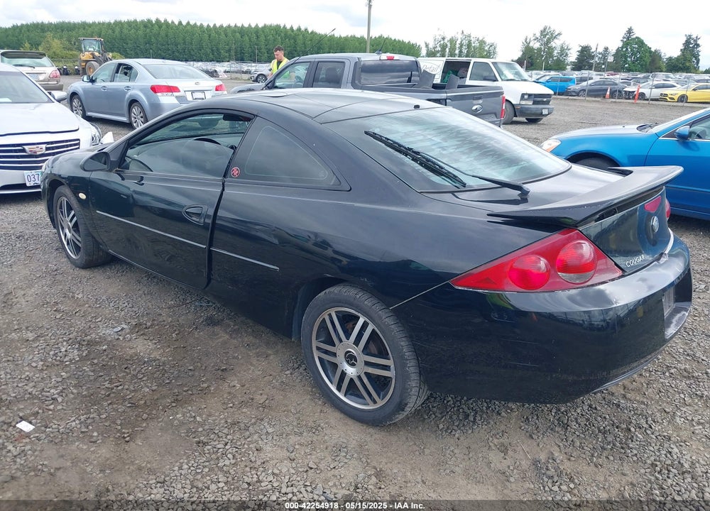 2002 MERCURY COUGAR V6 VIN: 1ZWHT61L325607630
