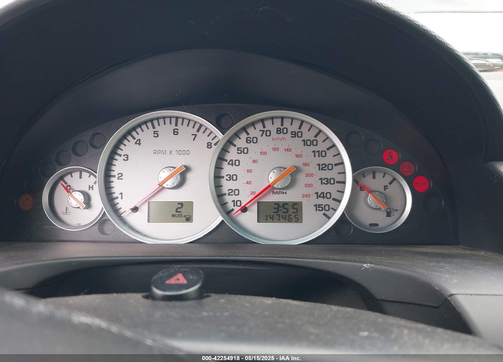 2002 MERCURY COUGAR V6 VIN: 1ZWHT61L325607630