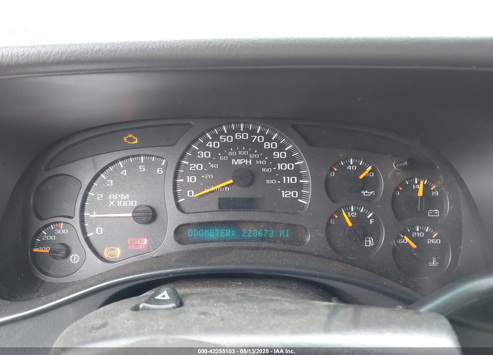 2003 CHEVROLET SILVERADO 2500HD LS VIN: 1GCHK29U93E168242