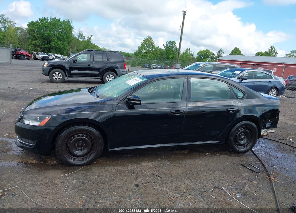 2014 VOLKSWAGEN PASSAT VIN: 1VWAP7A33EC023874