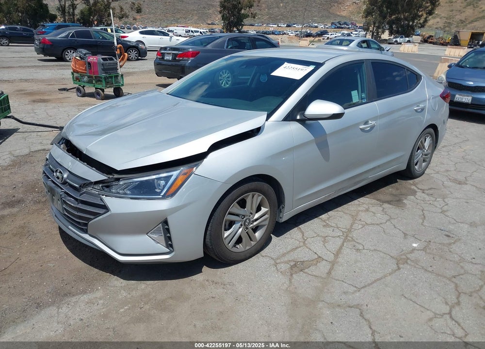 2019 HYUNDAI ELANTRA SEL VIN: 5NPD84LF0KH448939