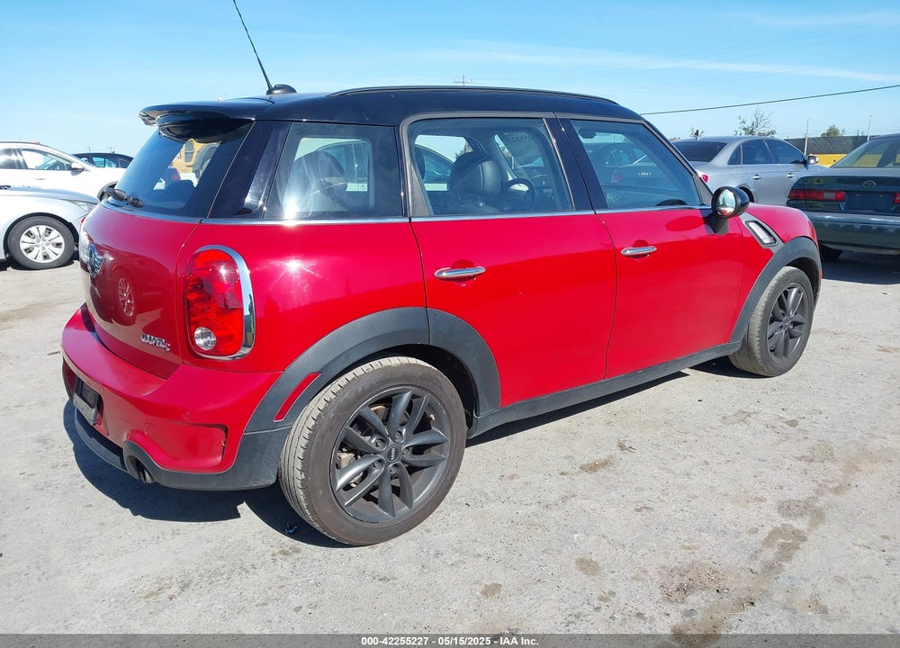 2013 MINI COUNTRYMAN COOPER S VIN: WMWZC3C52DWP21573