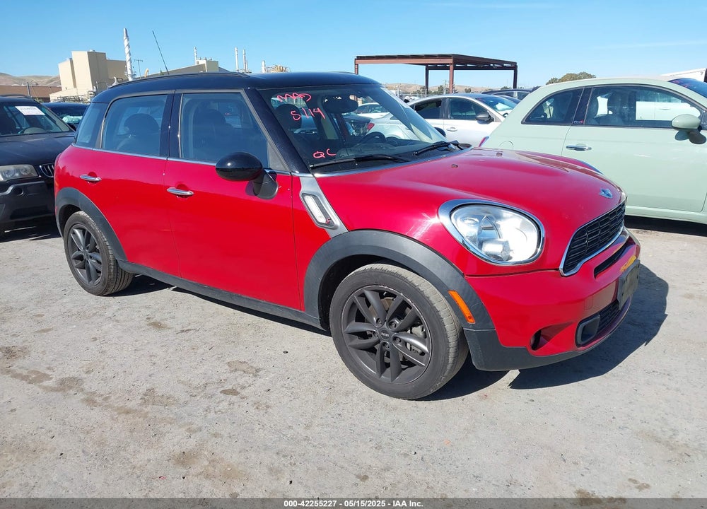 2013 MINI COUNTRYMAN COOPER S VIN: WMWZC3C52DWP21573