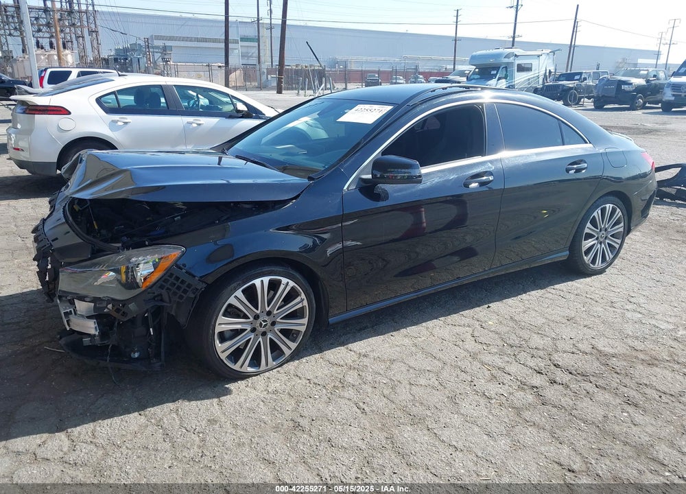 2018 MERCEDES-BENZ CLA VIN: WDDSJ4EB9JN663715